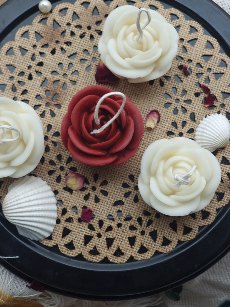 Floral Candle