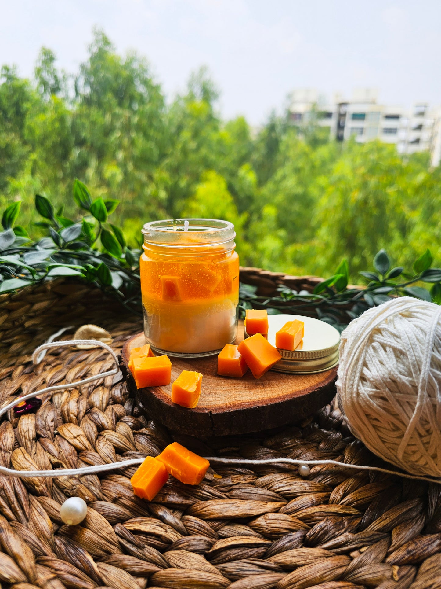 Mango Coconut Jar Candle