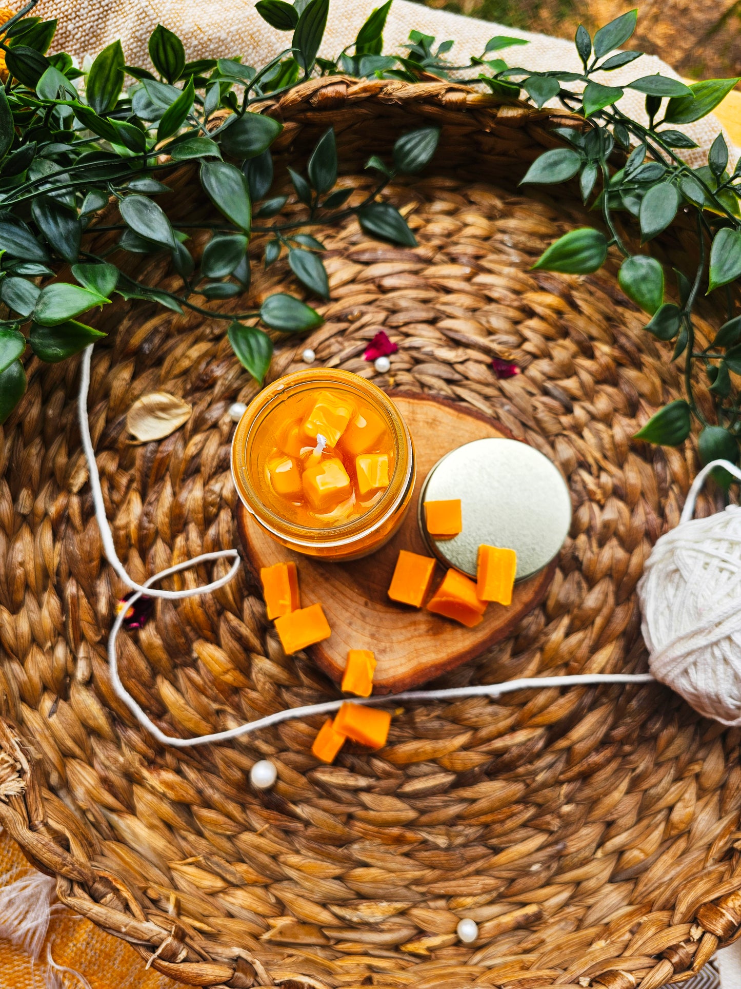 Mango Coconut Jar Candle