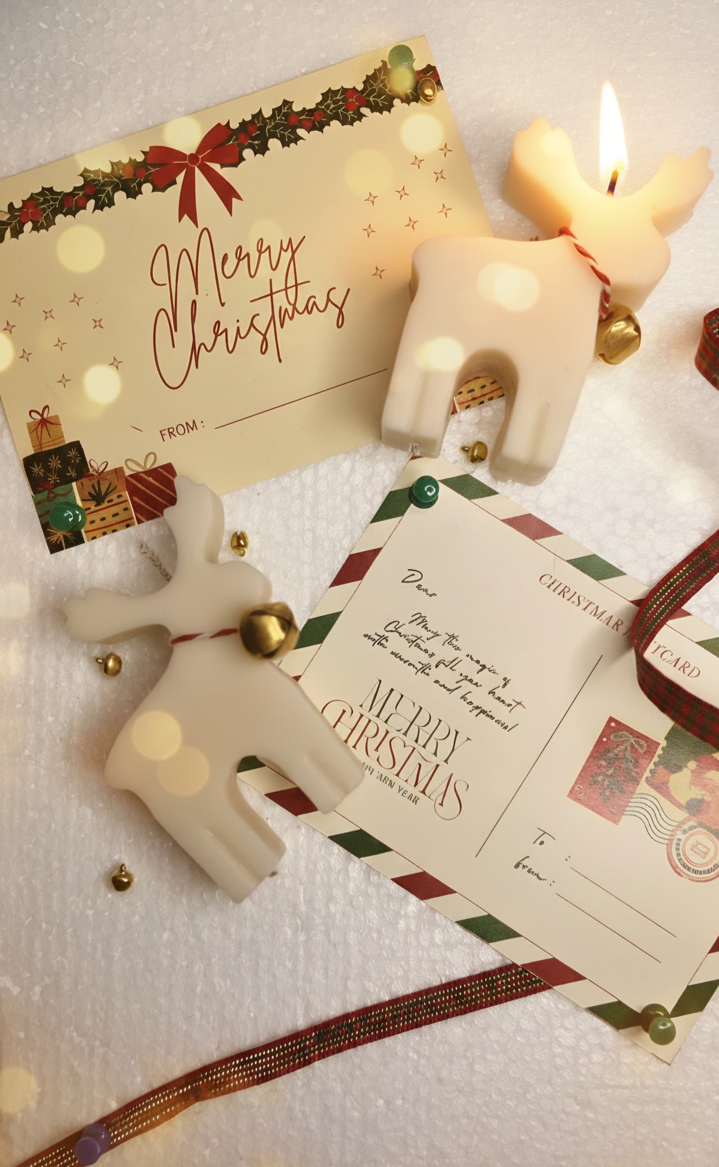 Reindeer – Christmas Candle