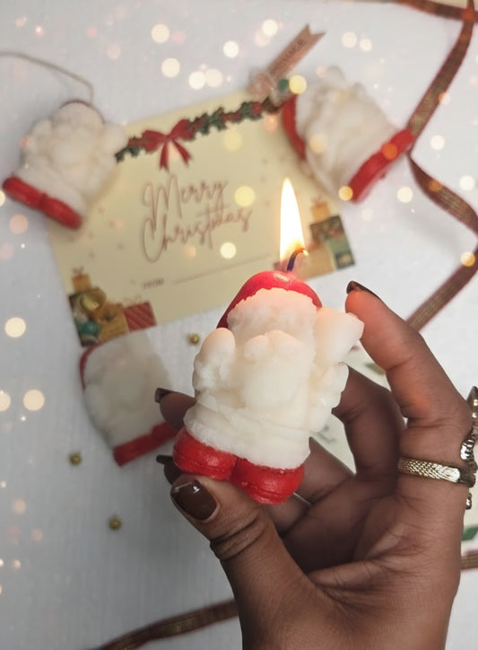 Santa – Festive Artisan Candle